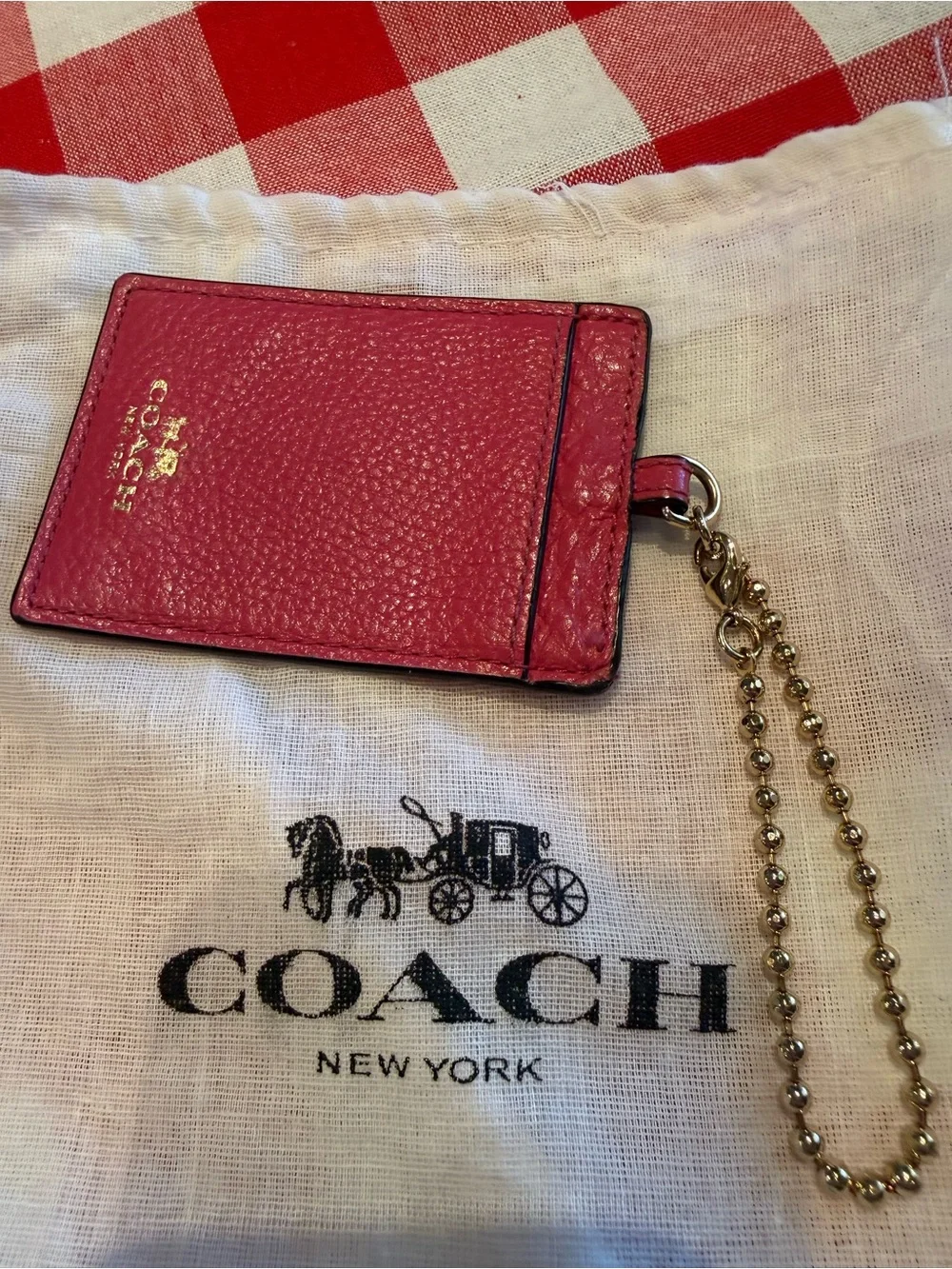 Coach perfect leather